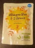 Mängden socker i Wholegrain Rice & 5 Grains