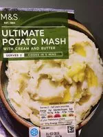 Mängden socker i M&S mashed potato