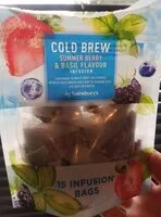 Mängden socker i Cold brew summer berry & basil flavour infusion