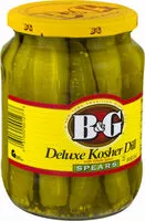 Mängden socker i Deluxe Kosher Dill