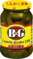 Mängden socker i Whole Crunchy Kosher Dills