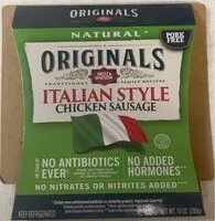 Mängden socker i Italian Style Chicken Sausage