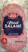 Mängden socker i Hard salami