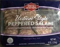 Mängden socker i Italian style Pepperoni salami