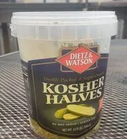 Mängden socker i Kosher halves
