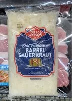 Mängden socker i Barrel Sauerkraut