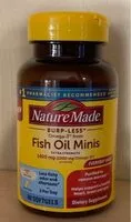 Mängden socker i Fish Oil Minis