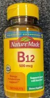 Mängden socker i Vitamin B12