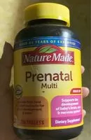 Mängden socker i Prenatal multi