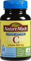 Mängden socker i Vitamin c mg softgels