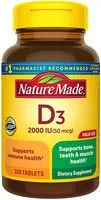 Mängden socker i D3 vitamin