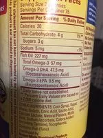 Mängden socker i Fish oil