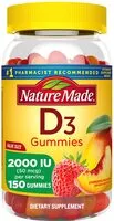 Mängden socker i D3 gummies