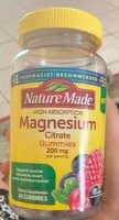 Mängden socker i Magnesium Citrate Gummies