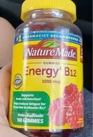 Mängden socker i Energy B12