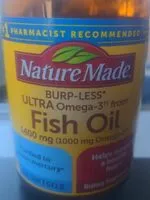 Mängden socker i Fish oil