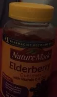 Mängden socker i Elderberry gummies with Vit C & zinc