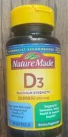 Mängden socker i Vitamin D3