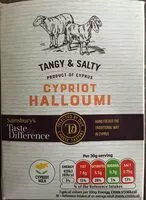 Mängden socker i Taste the Difference Cypriot Halloumi