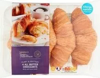 Mängden socker i Taste the Difference 4 All Butter Croissants