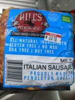 Mängden socker i Hill's Italian sausage