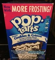 Mängden socker i POP TARTS FROSTED cookies & créme