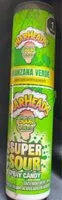 Mängden socker i WarHeads Super Sour Spray Candy