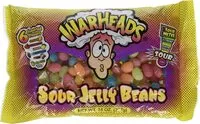 Mängden socker i Warheads sour jelly beans