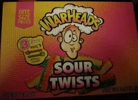 Mängden socker i Sour twists gummies