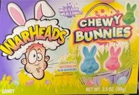 Mängden socker i Warheads Easter candy