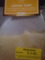 Mängden socker i Lemon tart