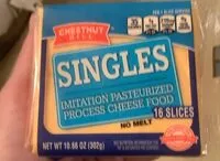 Mängden socker i Chestnut hill singles imitation pasteurized process