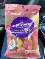 Mängden socker i Catawba candy co fruit slices candy