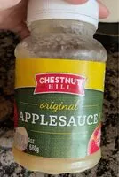 Mängden socker i Chestnut hill original applesauce