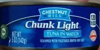 Mängden socker i Chunk light tuna in water