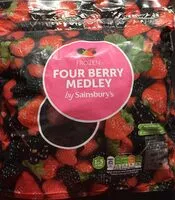 Mängden socker i Frozen four berry medley