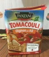 Mängden socker i Tomacouli oignon et ail