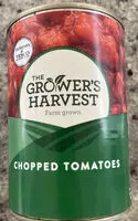Mängden socker i the growers harvest chopped tomatoes