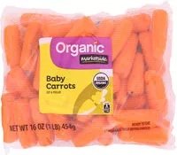 Mängden socker i Earthbound farm organic, organic mini peeled carrots