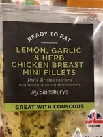 Mängden socker i Rmongarliv and herb chiken breats fillets