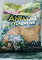 Mängden socker i Animal crackers