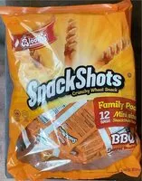 Mängden socker i SnackShots Crunchy Wheat Snack