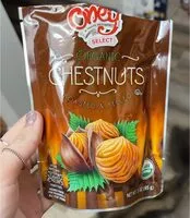 Mängden socker i Organic chestnuts