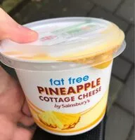 Mängden socker i Fat free pineapple cottage cheese