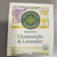 Mängden socker i organic chamomile & lavendar tea