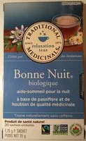 Mängden socker i Bonne nuit biologique