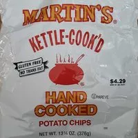 Mängden socker i Martins potato chips