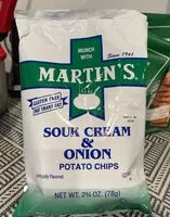 Mängden socker i Sour cream & Onion potato chips