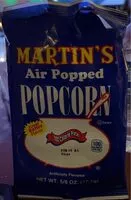 Mängden socker i Air Poped Popcorn