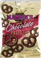 Mängden socker i Pretzels, Milk Chocolate